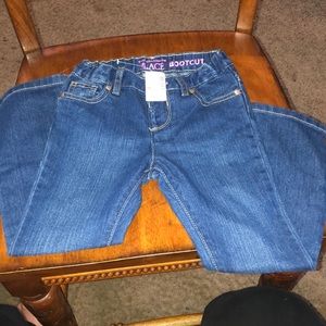 Toddler Girls Basic Bootcut Jeans